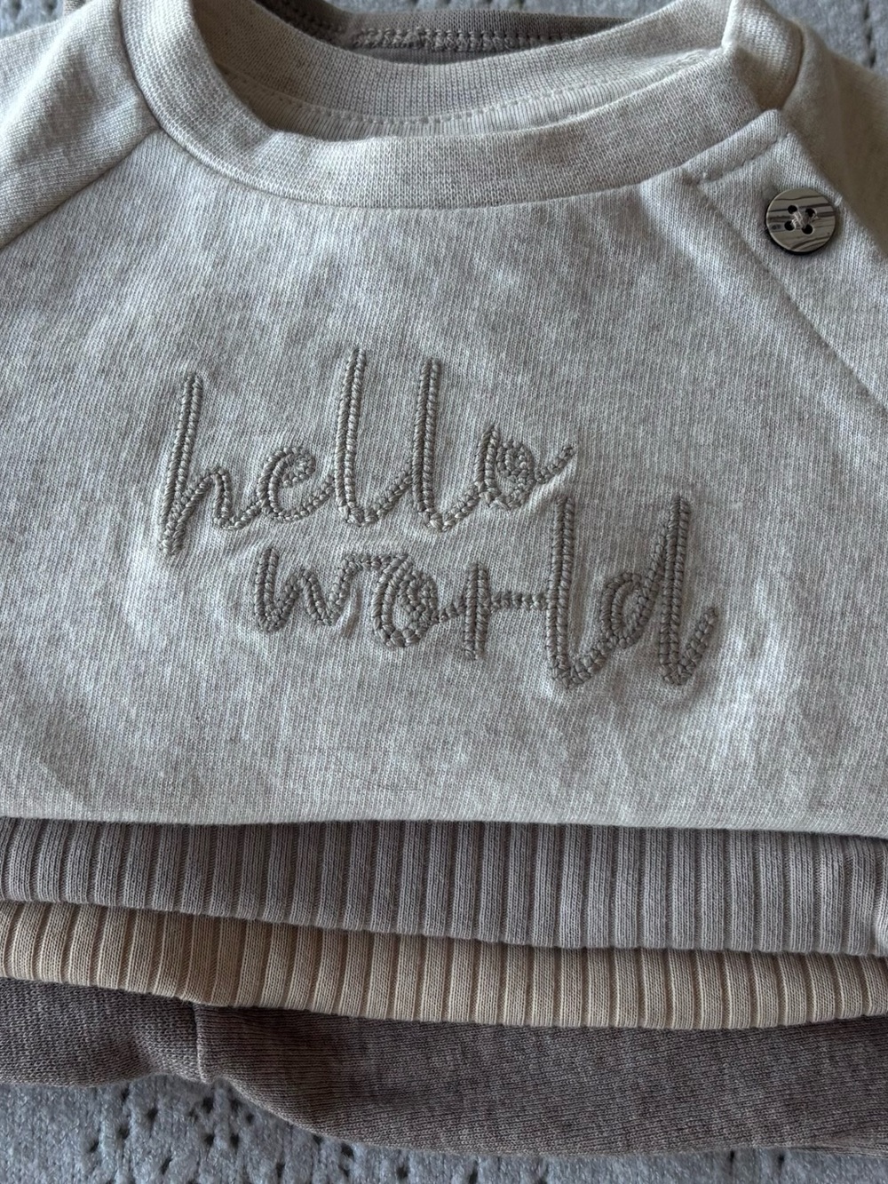 Neutral Baby Bundle 3–6M | Organic Cotton Set